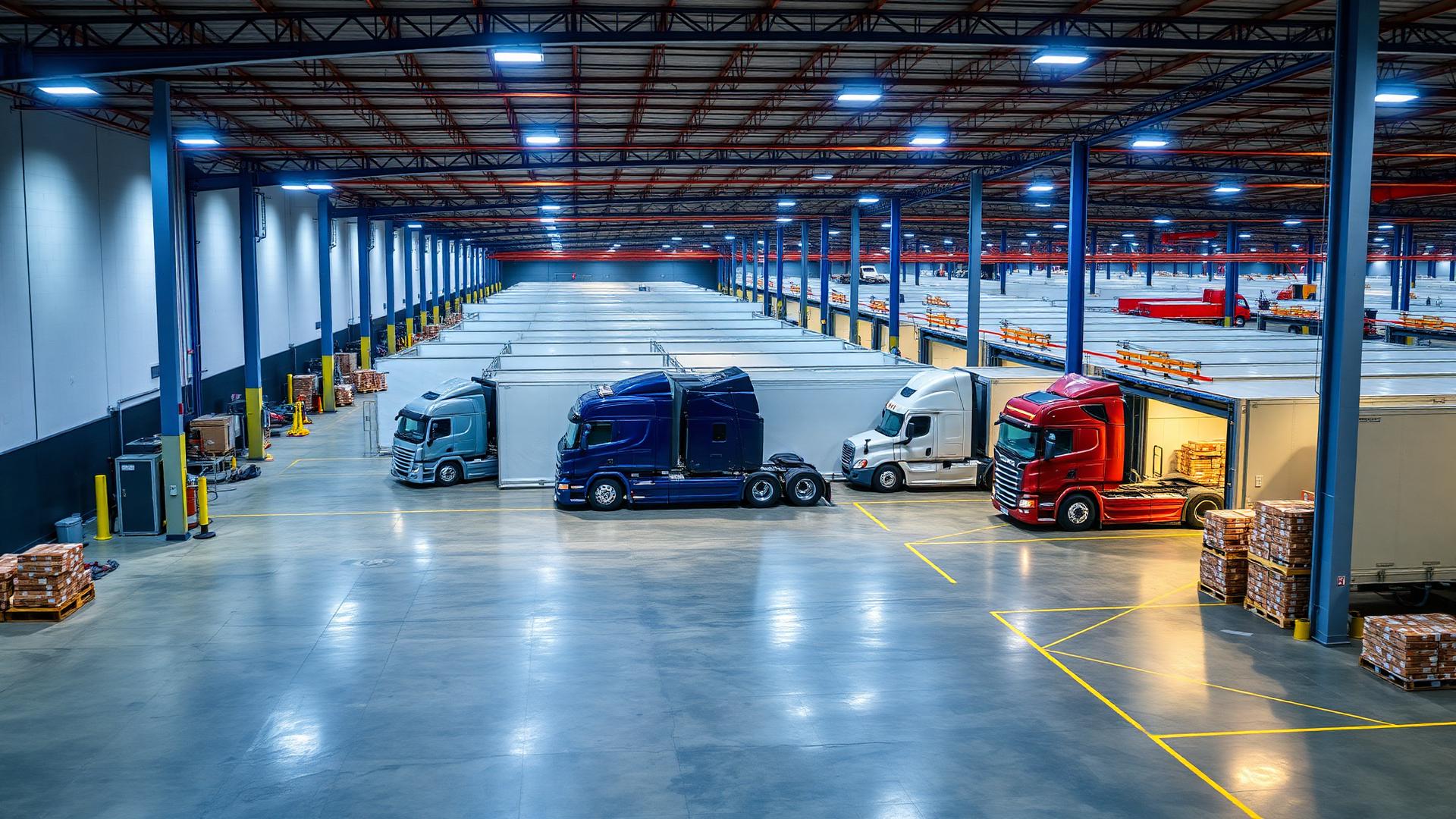 Rao Logistics warehouse with loading docks